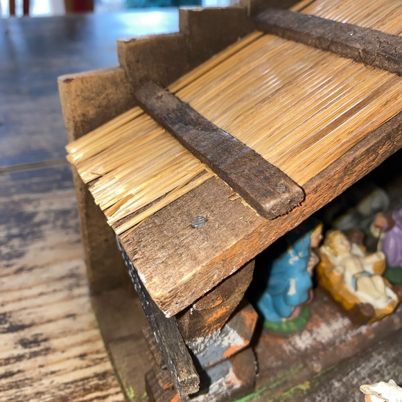 Vintage Christmas nativity fold out hinged made in Italy 🇮🇹 - Picture 3 of 6